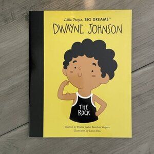 NEW Children's Dwayne Johnson (The Rock) Little People, Big Dreams Book
